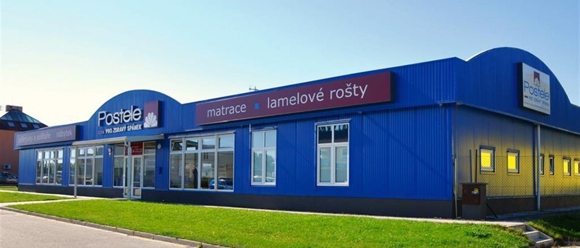 Montovaná prodejna Postele pro zdravý spánek