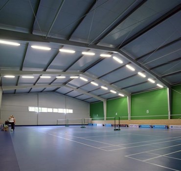 Sportovní hala na badminton Buštěhrad