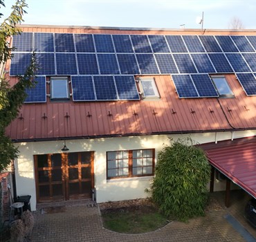 FVE 10 kWp MONT-KOVO Břest