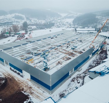 Výrobní haly pro ZAKO Turčín