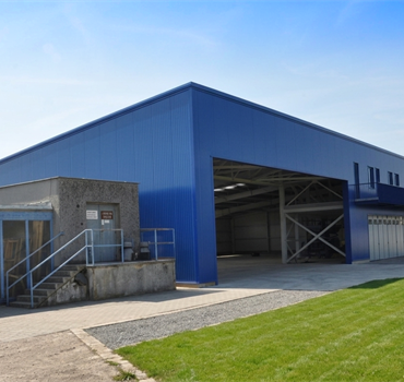 Hangár FlyCom Letiště Moravská Třebová