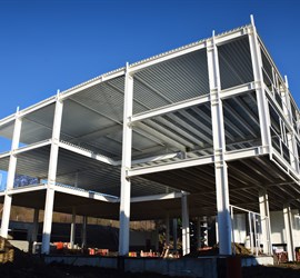Montované haly SWS - průběh výstavby + video
